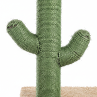 Cactus sol-plafond vert - Détail sisal