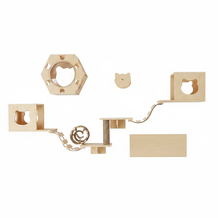 Parcours mural - Fond blanc