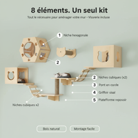 Parcours mural - Éléments
