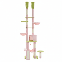 Sol-plafond Rose Vert Cactus